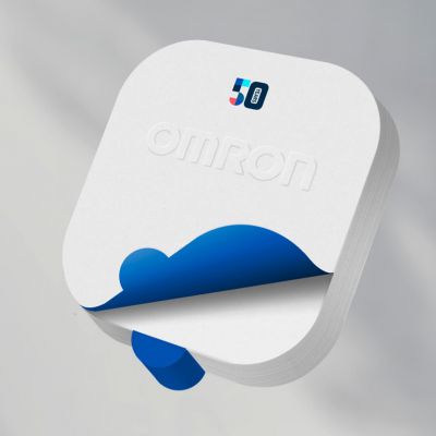 omron50周年物料設(shè)計(jì)